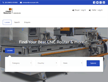 Tablet Screenshot of cncrouter.info